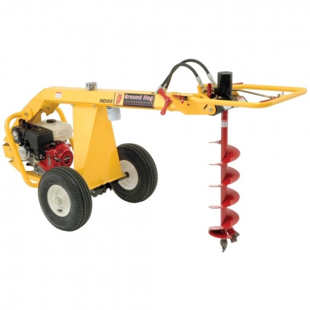 Auger, 8hp Hydraulic Tow Behind
