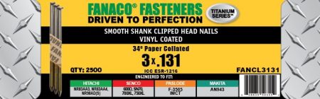 Nail, 3" X .131 Paper Stick Smooth 2.5M