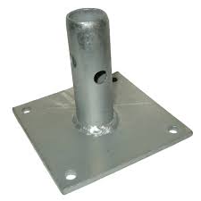 Plate, 4" Base w/ Stem